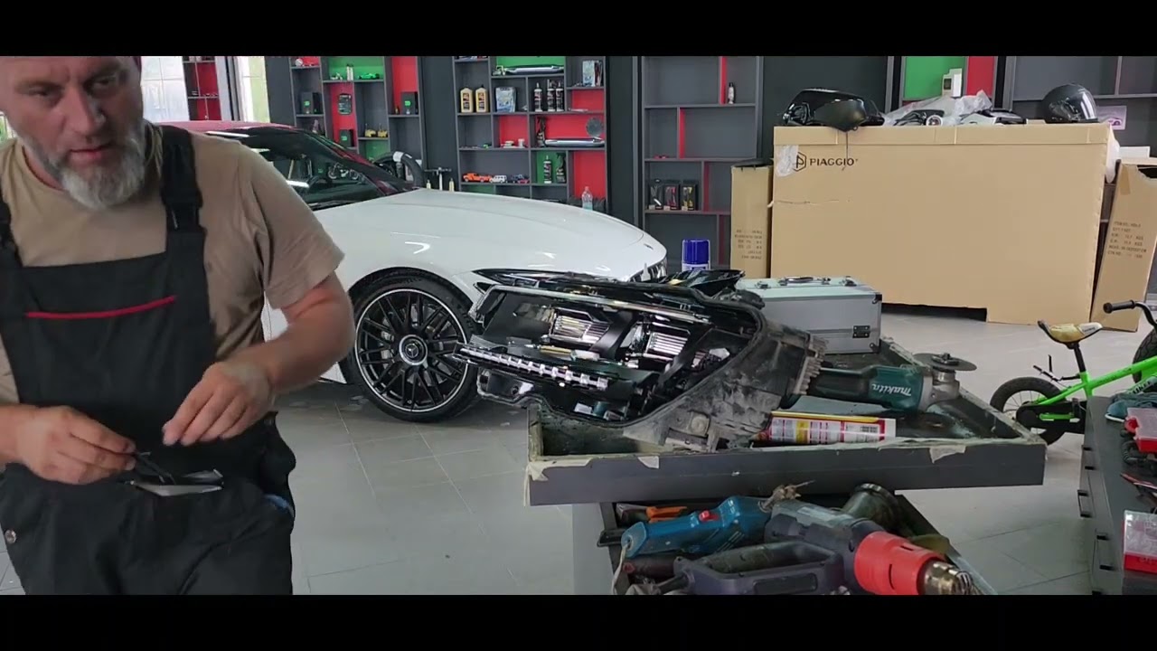 how to remove headlight glass cover vw tiguan #vwtiguan #mercedes #bmw