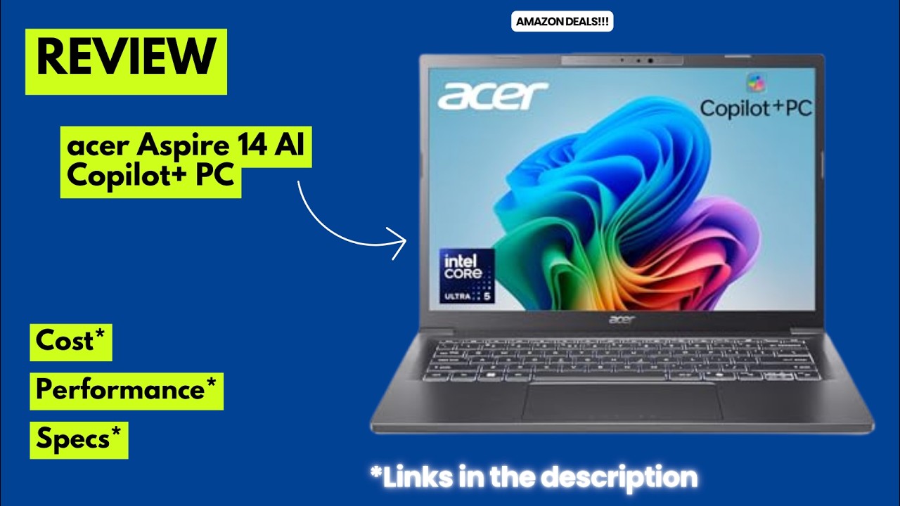 Acer Aspire 14 AI Copilot+ Review 2026 | Intel Core Ultra 5, AI Productivity, 14