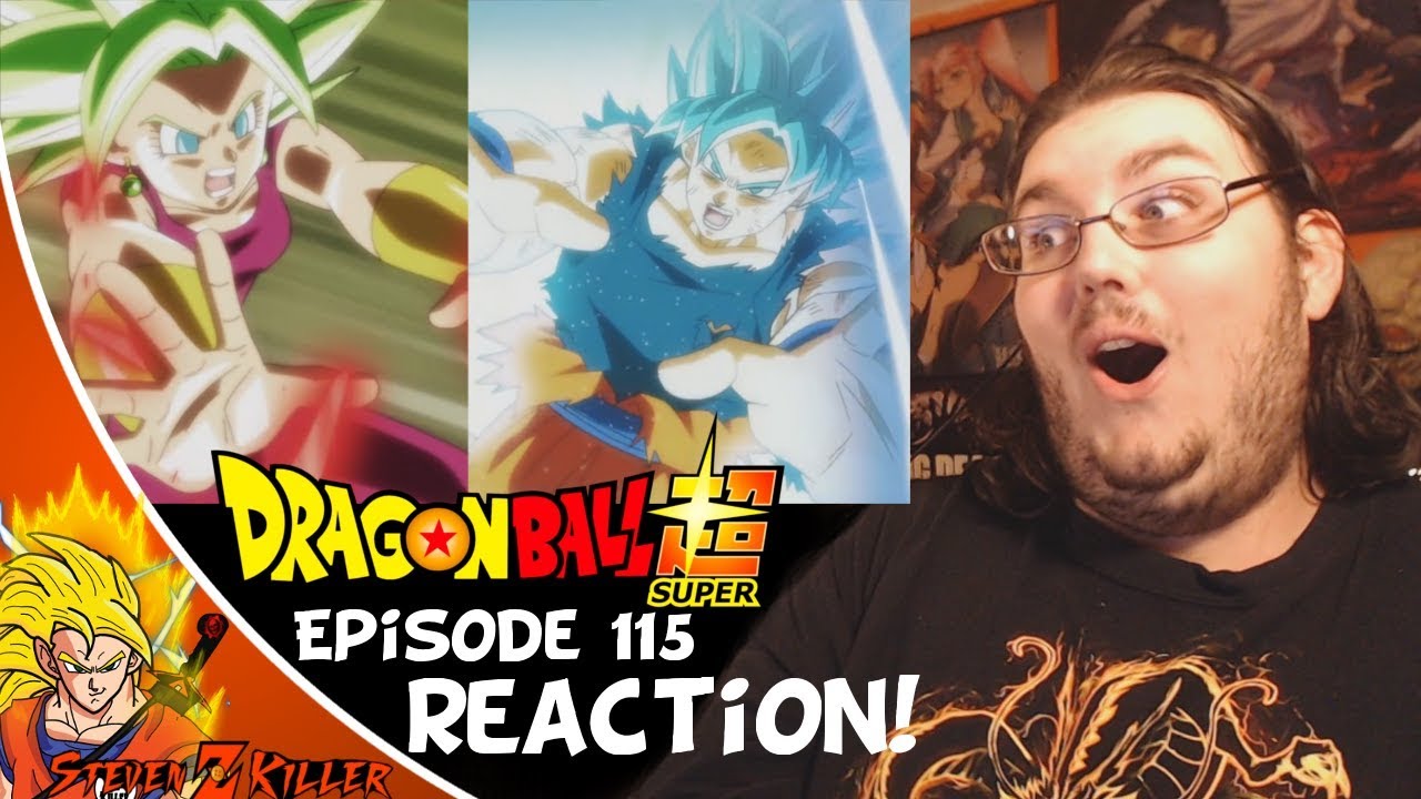 Dragon Ball Super Episode 115 HD English Subbed (SSJ Blue Kaioken Goku VS Kefla) REACTION!!!