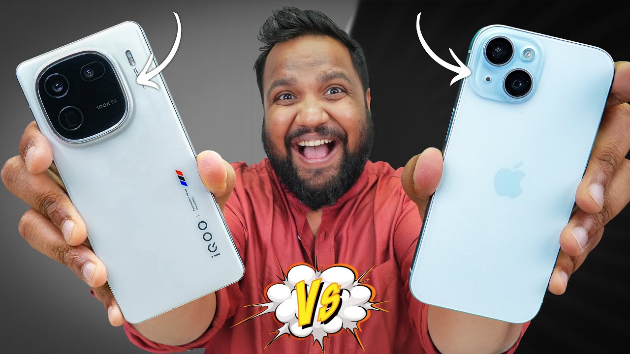 Сравнительный тест камер iQOO 12 и iPhone 15 — подробнее в деталях!