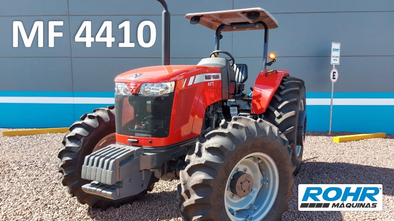 Trator Massey Ferguson 4410 - ROHR MÁQUINAS