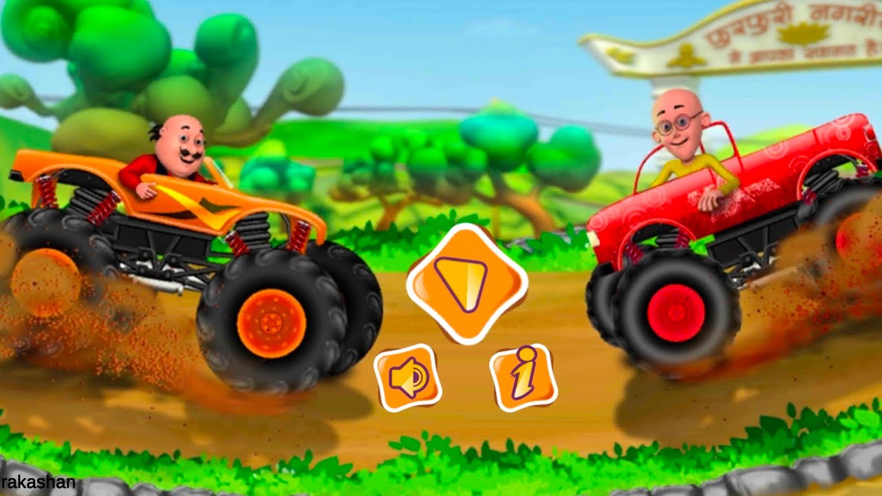 Motu Patlu Caar resing game play 