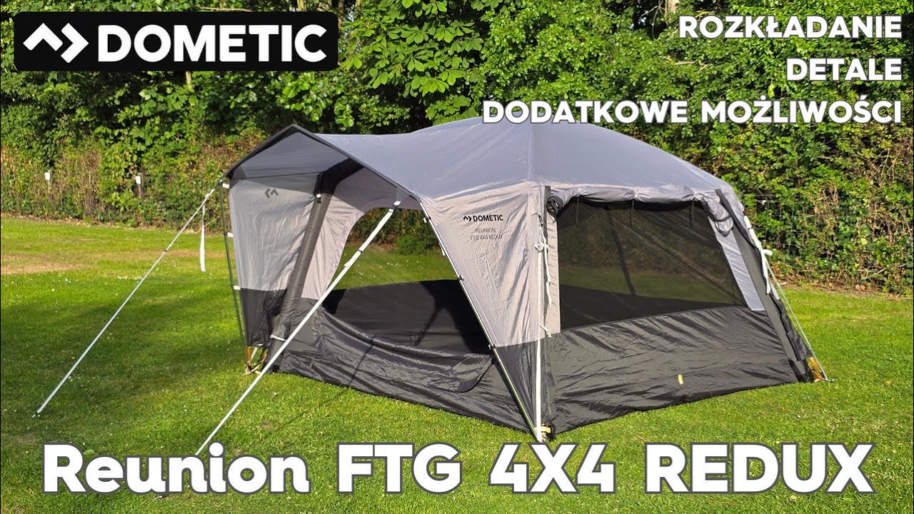 Dometic Reunion FTG 4X4 REDUX - pompowany i bardzo uniwersalny namiot nawet dla 4 os&oacute;b