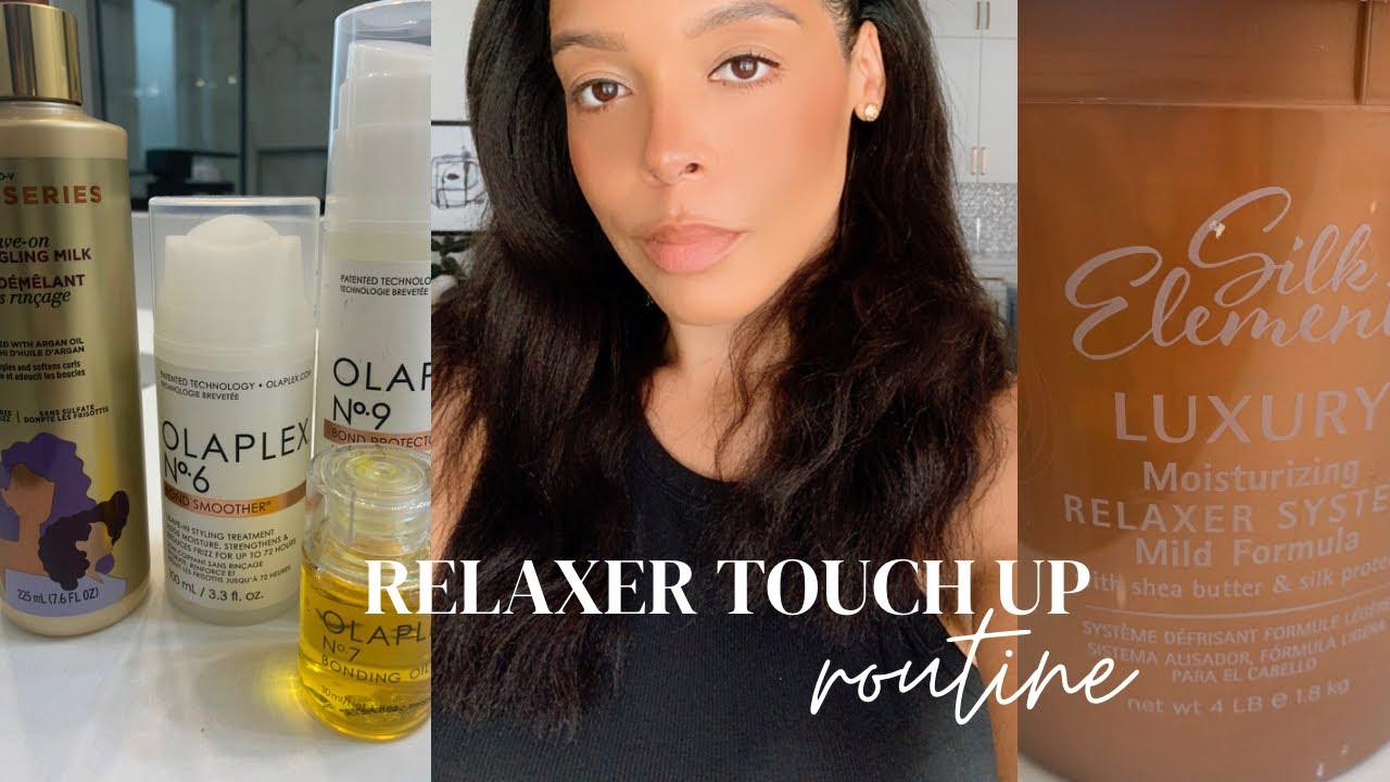 How I Touch Up My Relaxer At Home & Apply Semi-Permanent Hair Dye