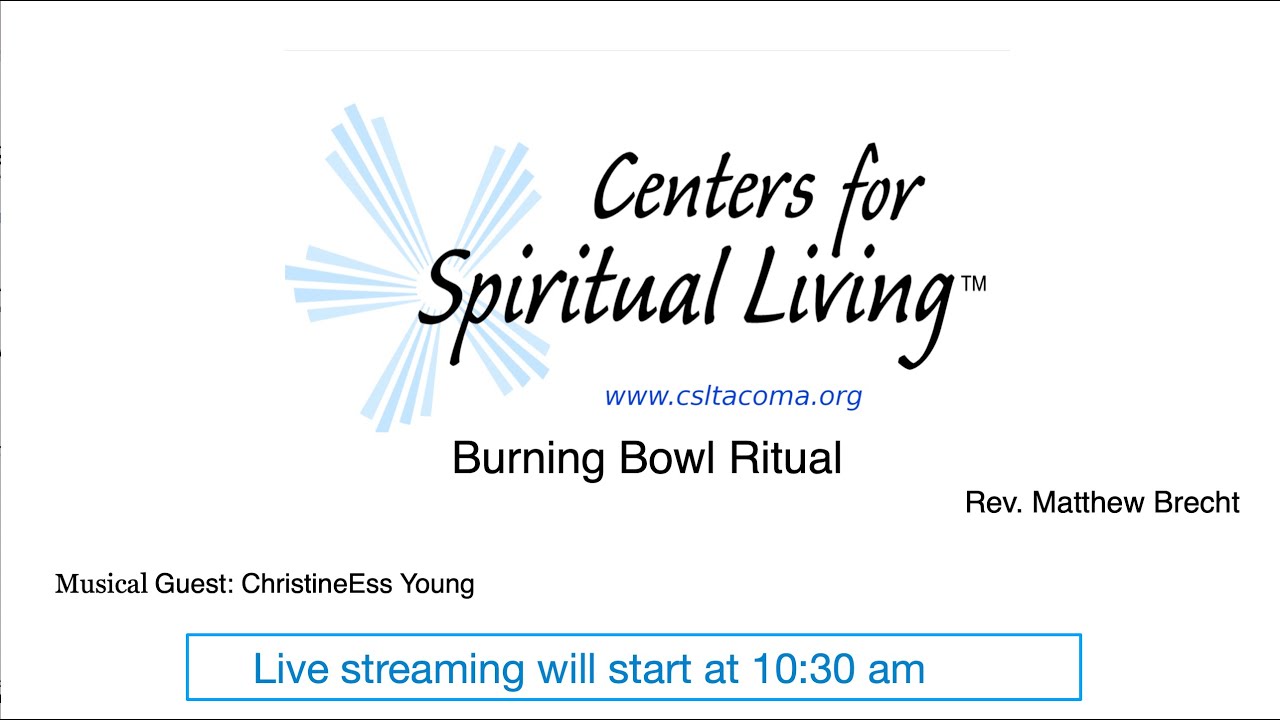 2026-01-04 | “Burning Bowl Ritual” Rev Matthew Brecht