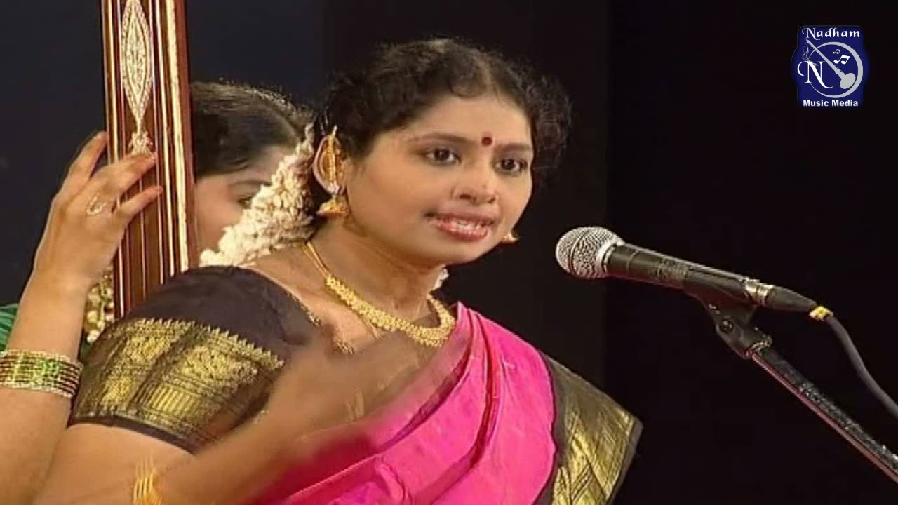 Sobillu Sapthswara Nithasree Mahadevan | Carnatic classical Live