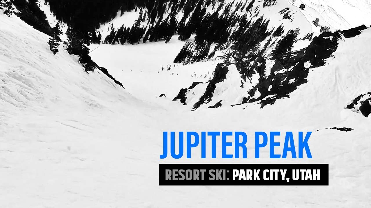 Jupiter Peak - Park City, Utah - Double Black Ski Run