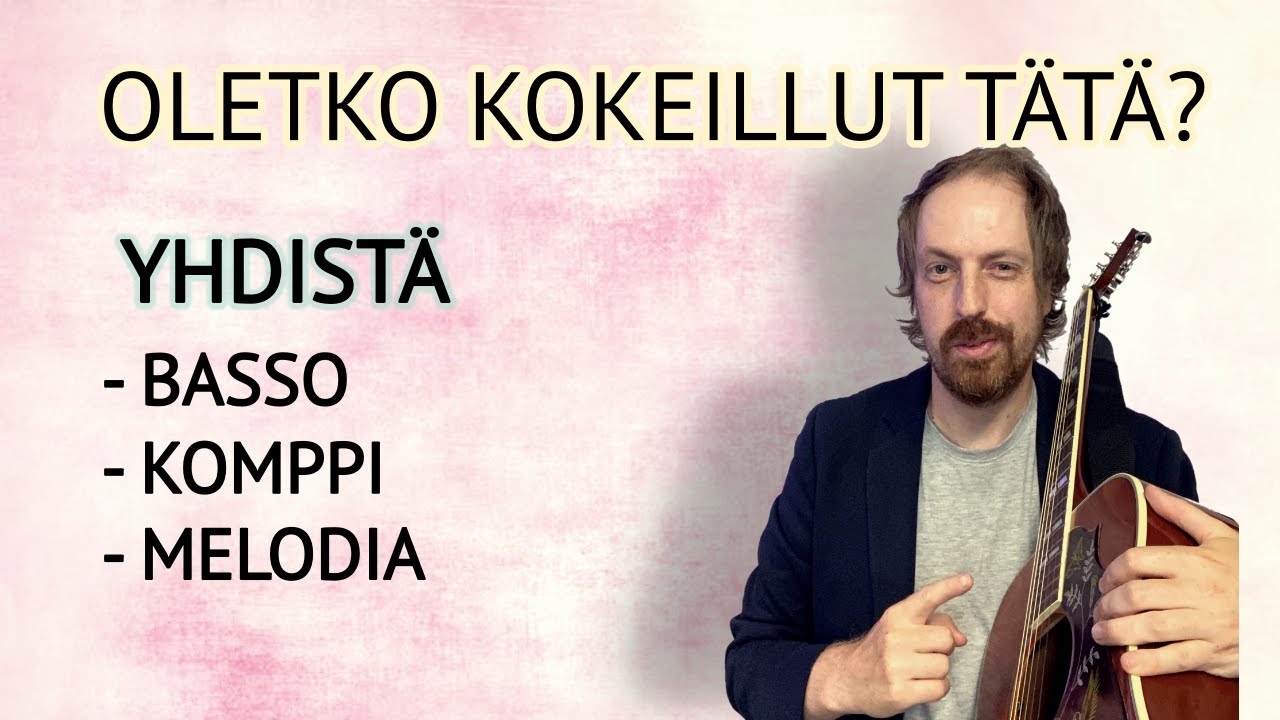 Kitaransoiton alkeet ⎮ Minibändi