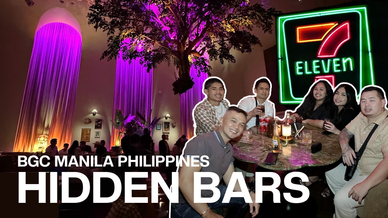 SECRET SPEAKEASY BARS IN BGC! (Daily Vlog - Manila, Philippines)