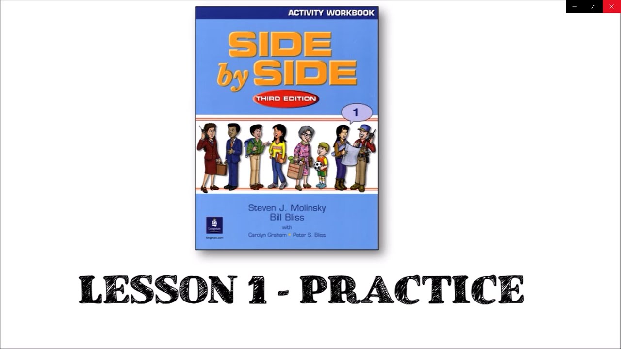 (1) Side by Side - Book 1 - Chapter 1 - Activity Book - Workbook - TO BE, PERSONAL INFORMATION