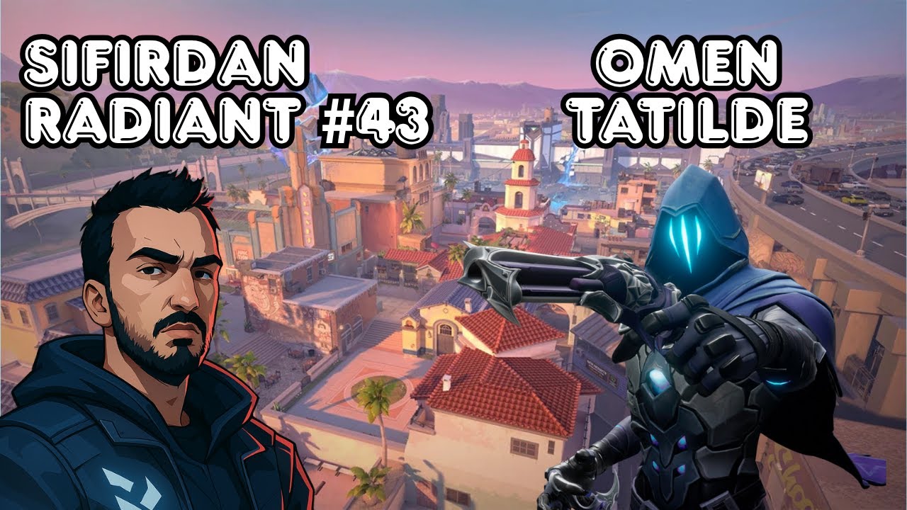 Galaksideki en kötü Valorant oyuncusu #43 | Omen ile Tatile Çıktım! Takımı Sırtlamak Böyle Bir Şey!