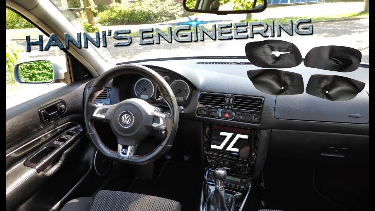 RETROFITTING THE GOLF MK4 DOOR PANELS WITH CHEAP CHINESE LEATHER | GOLF MK4 HANNI'S ENGINEERING