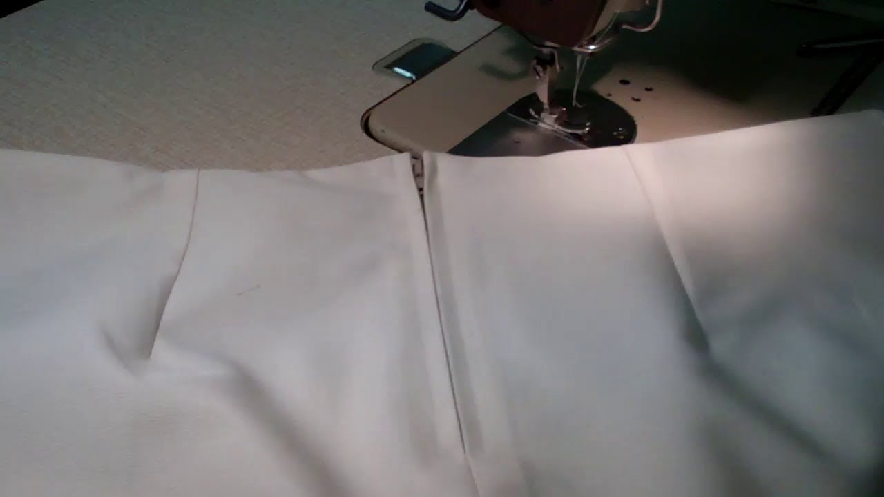 1. Rock Reißverschluss mit Futter einnähen - Lilo Siegel