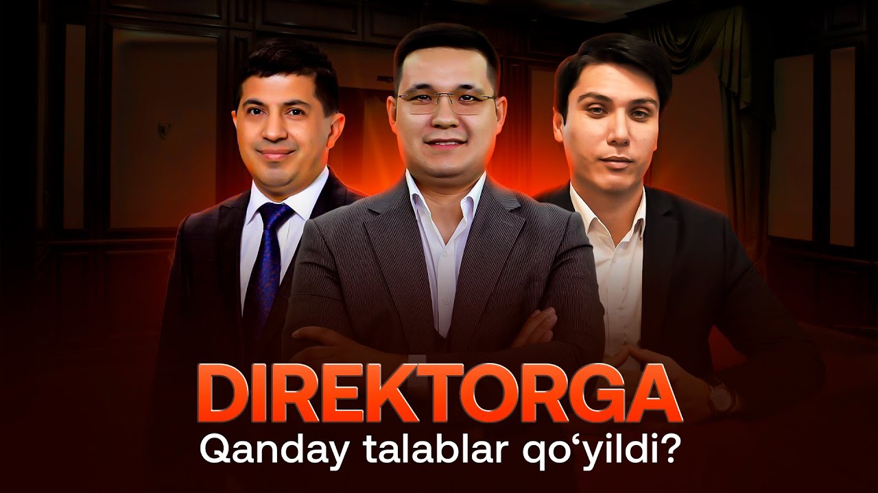 Endi maktab direktori bo'lish oson bo'lmaydi (mi?)
