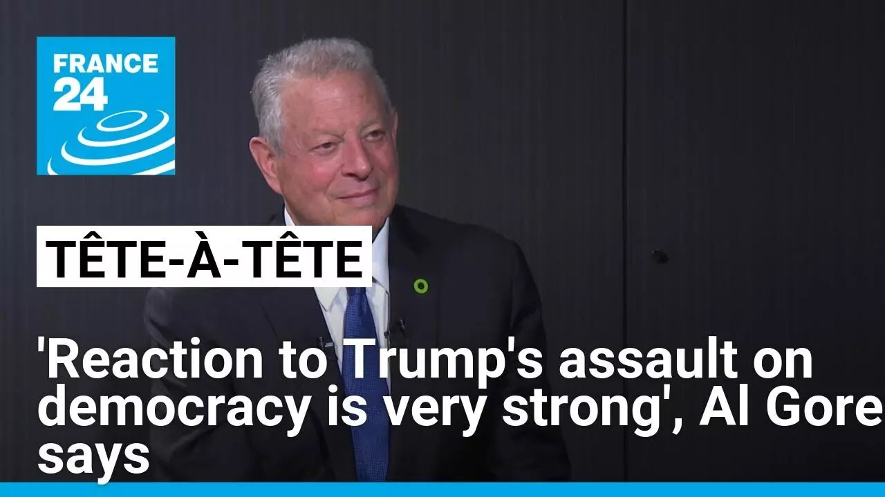 Former US VP Al Gore says 'reaction to Trump's assault on democracy is very strong' • FRANCE 24