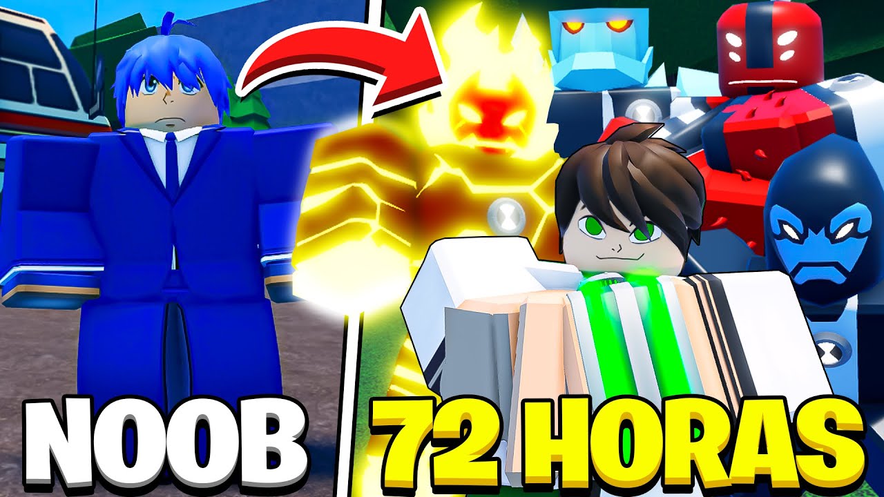 72 HORAS NOOB ATE TODOS ALIENS NO NOVO BENVERSE!