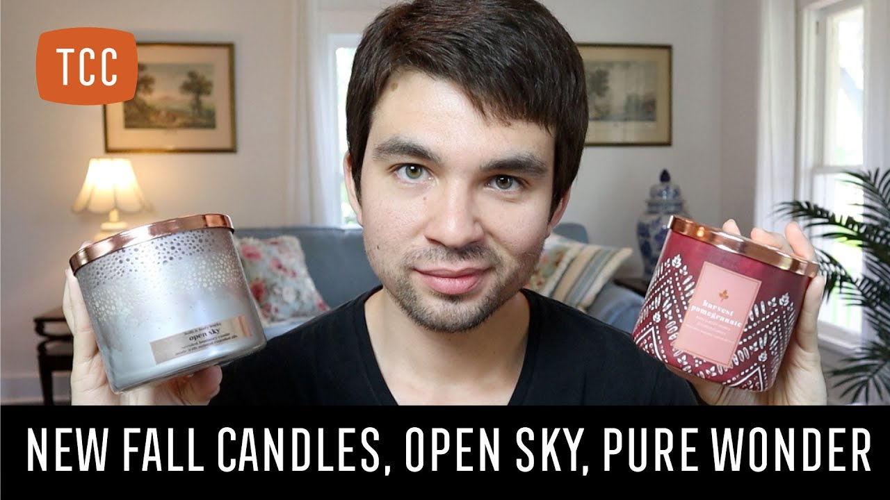 NEW Pure Wonder, Open Sky + Next Phase of FALL CANDLES – Bath & Body Works Haul