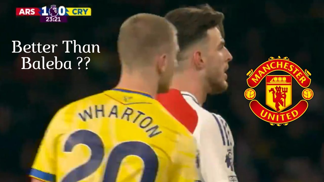 Adam Wharton Showing His Potential Against Arsenal - Better Than Baleba ??