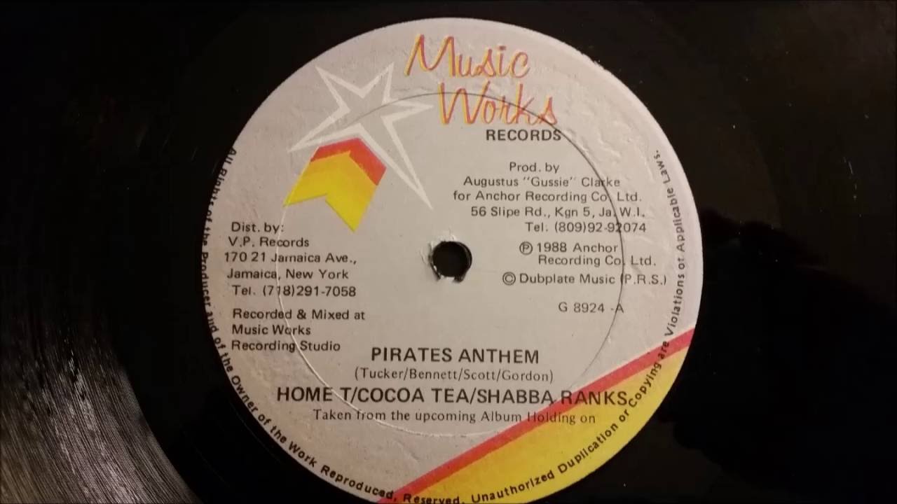 Shabba Ranks,  Cocoa Tea and Home T - Pirates Anthem - Music Works 12