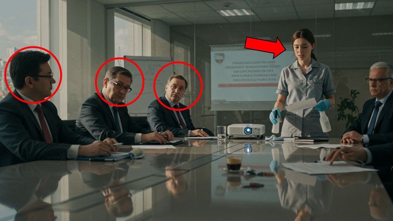 The Translator Was Late &mdash; Then the Cleaning Lady Read the Contract and Shocked Everyone