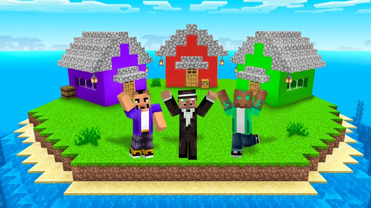 Construimos Nuestra NUEVA Ciudad en ISLA CALAMAR! (Minecraft)
