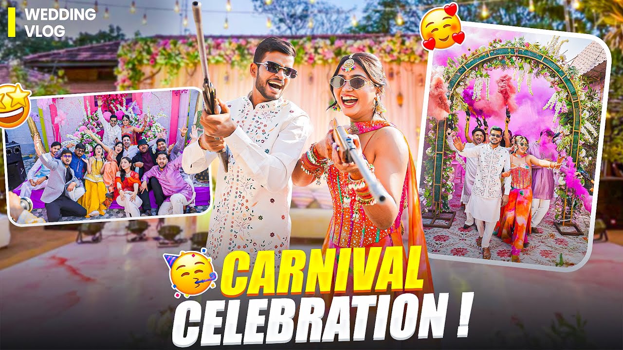 Carnival Celebration me kiya khub sara fun 🤩 