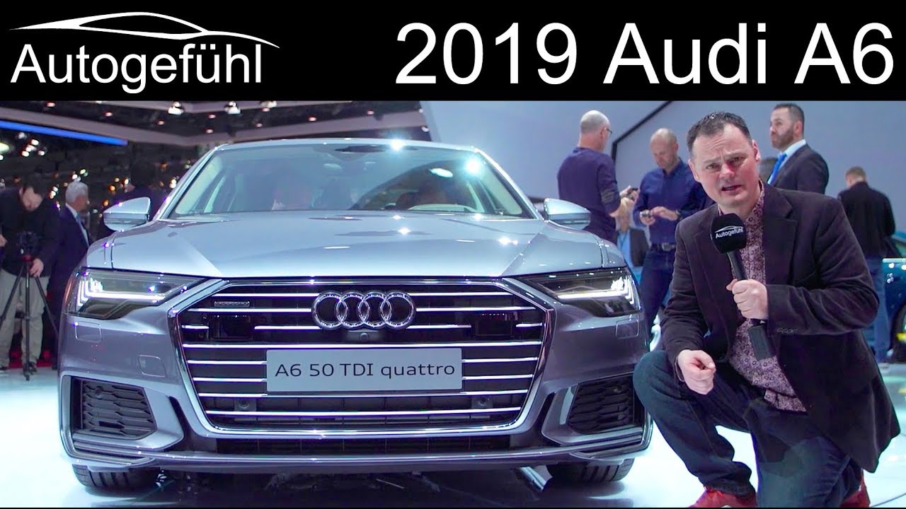 2019 Audi A6 Exterior Interior REVIEW Brian's turn @ Geneva Motor Show - Autogefuehl