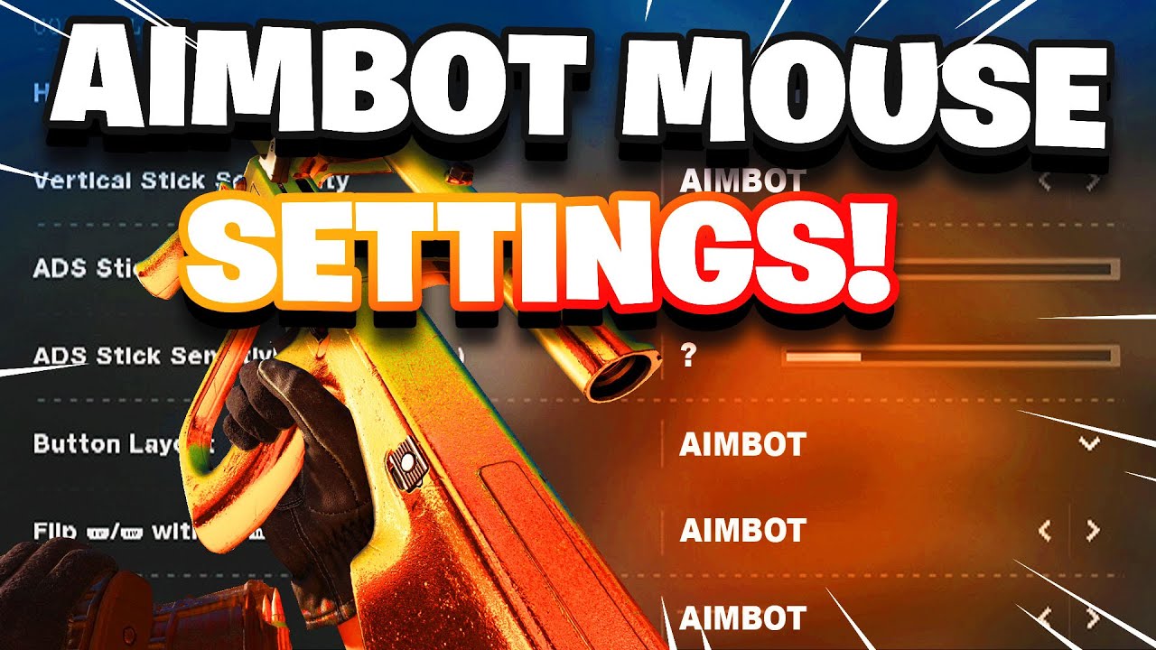 BLACK OPS COLD WAR *NEW* Aimbot Mouse Settings - Black Ops Cold War best mouse settings!