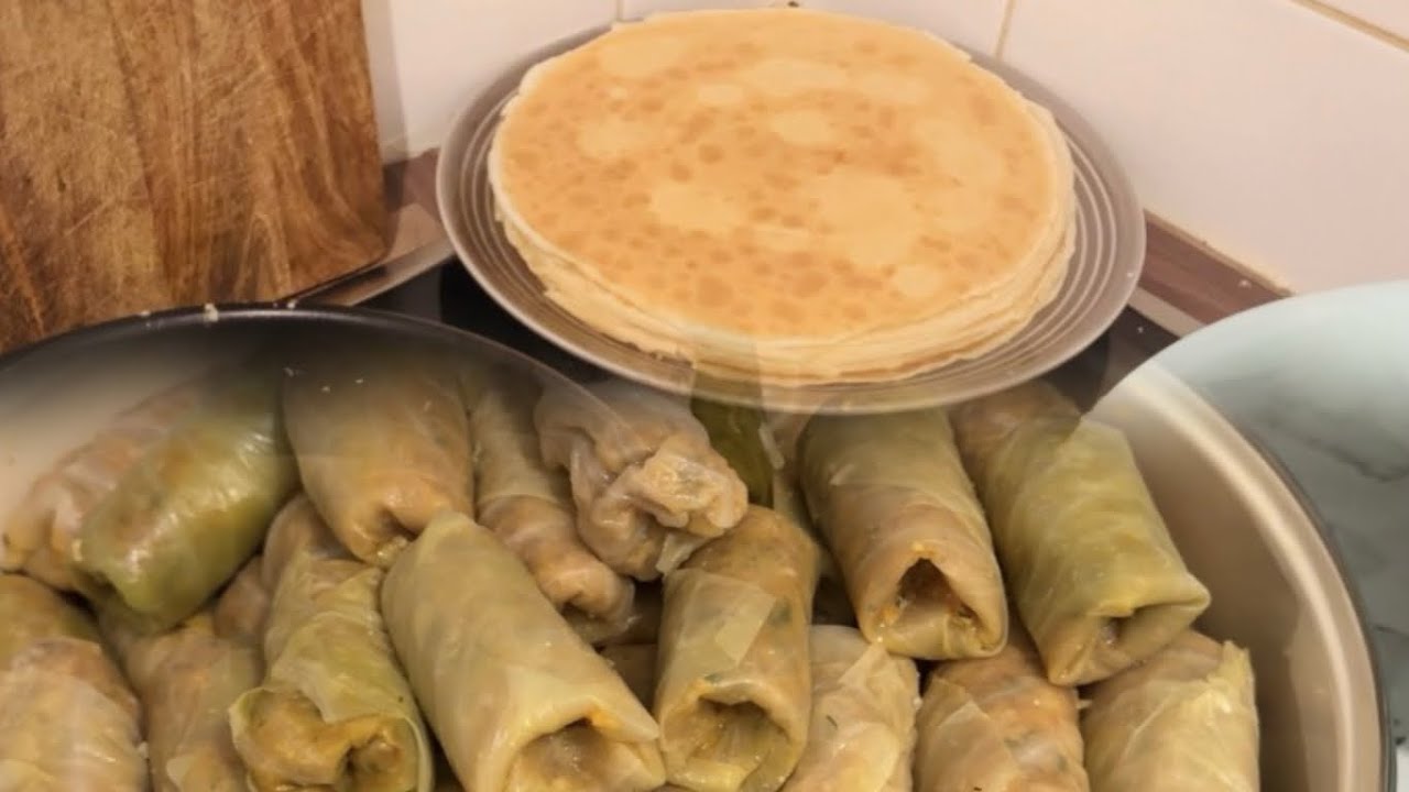 Reteta : aluat de clatite,si ,sarmale 👩‍🍳😊