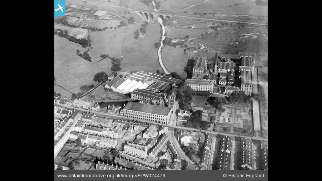 Brighouse 1930's 1940's From Above