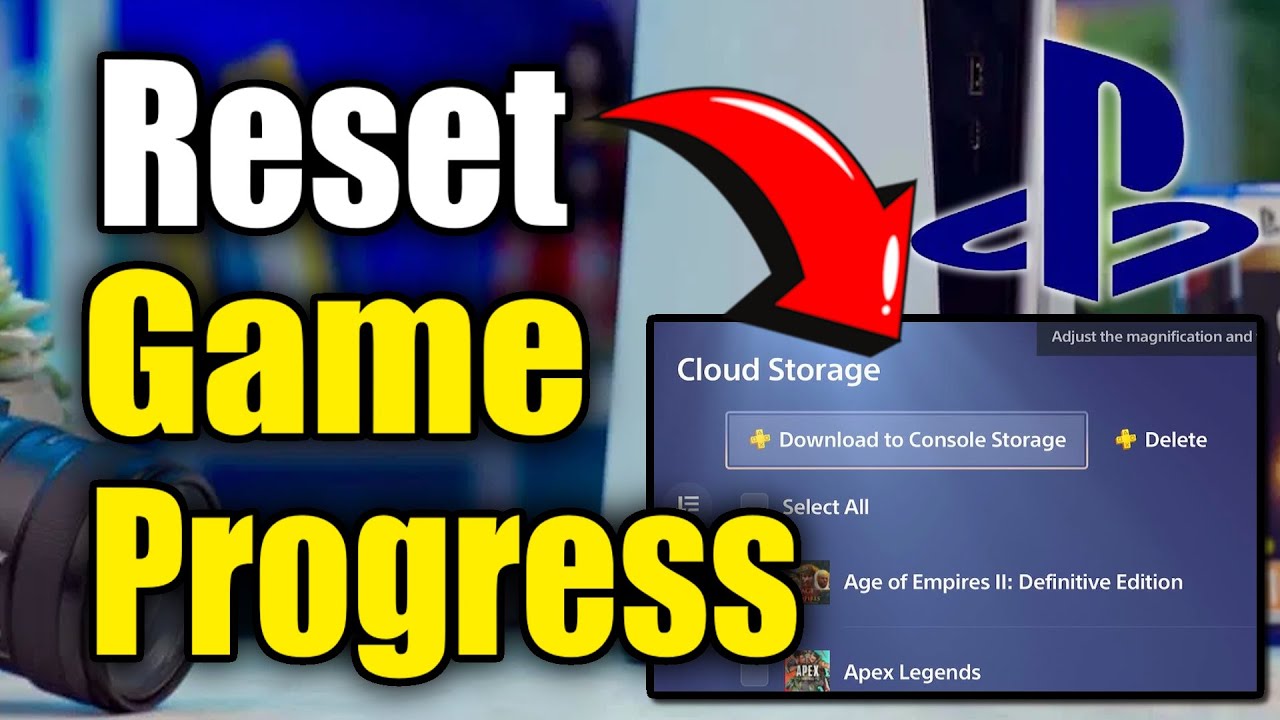 How to Reset your Games & Delete Progress on PS5 (Delete Game DATA)