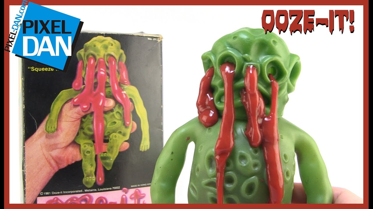 Ooze-It 1981 Awesome Slime Figure Video Review