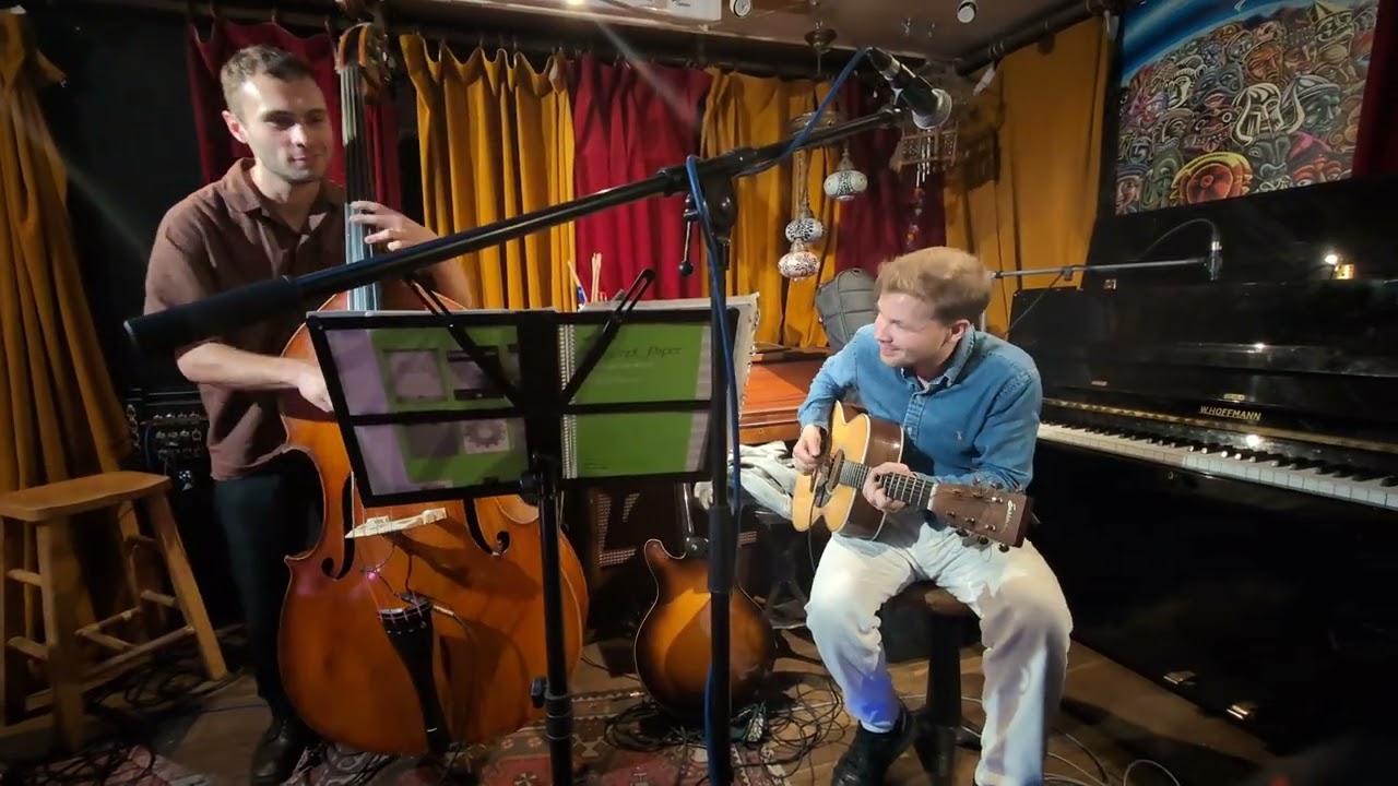 Geordie Greep - Full Duo (Double Bass + Acoustic Guitar) Set - MAP Studio Residency - 17/08/24