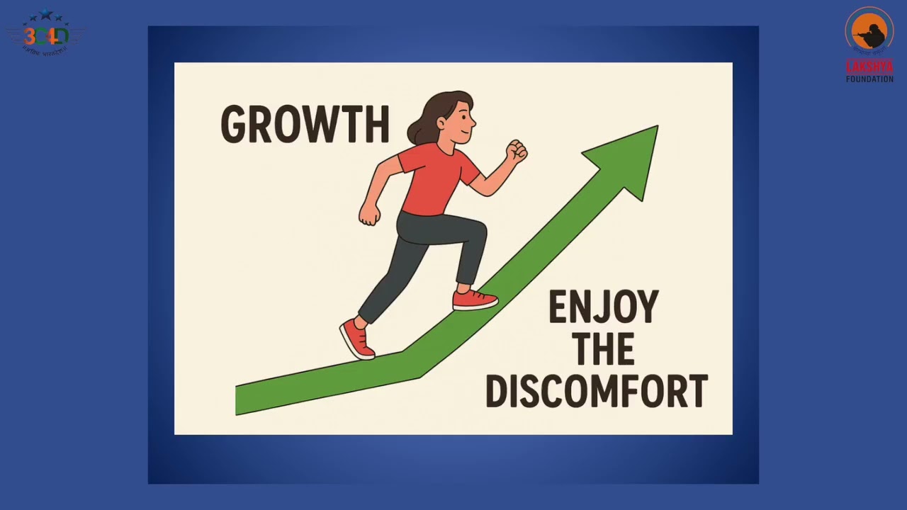 ‘Enjoy the Discomfort’