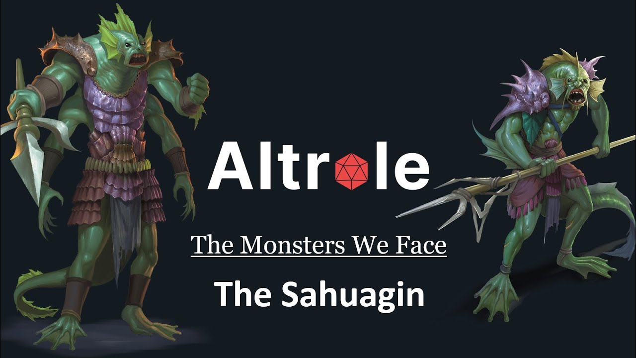 The Sahuagin - The Monsters We Face in D&D