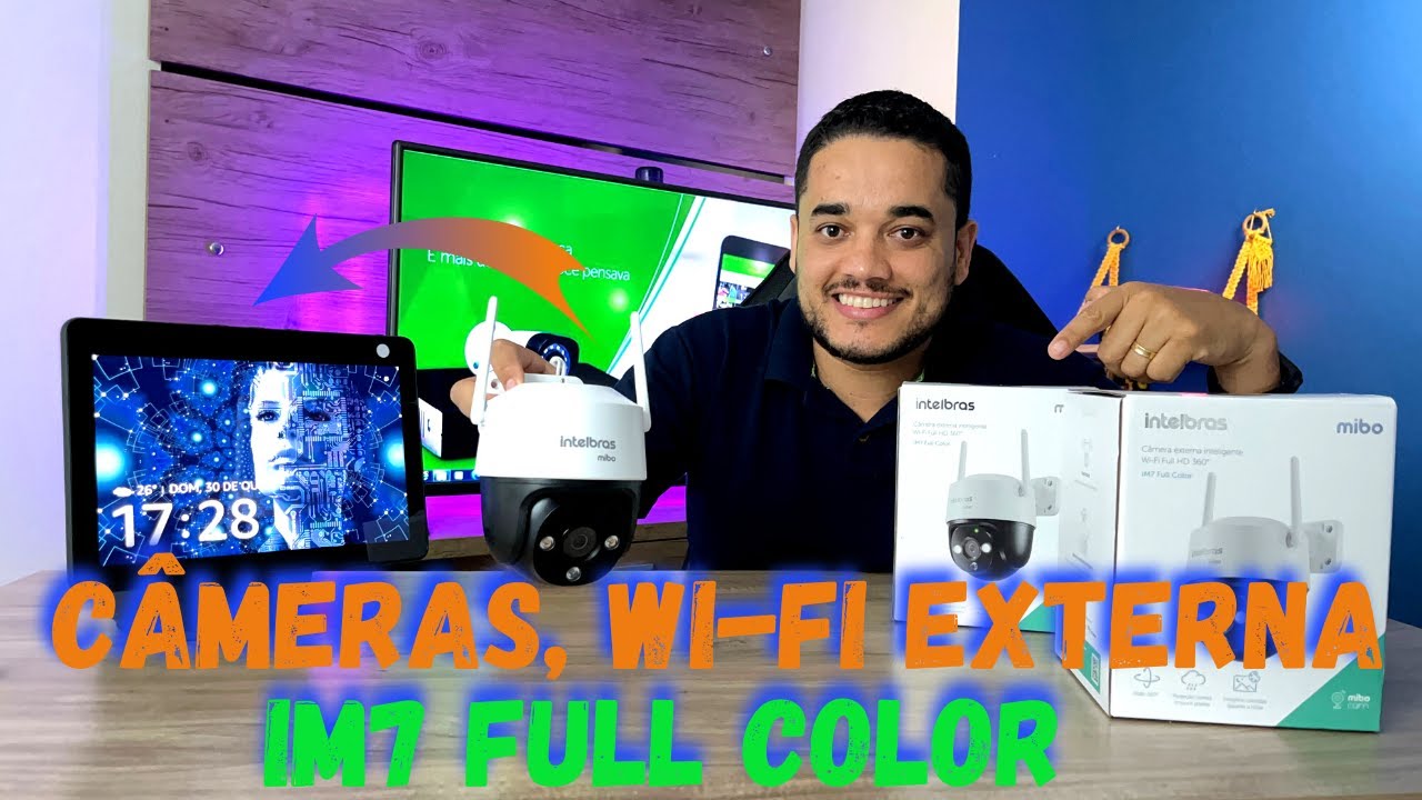 Como Integrar Câmeras Wi-Fi Externas iM7 Full Color na Alexa e no DVR/NVR Intelbras