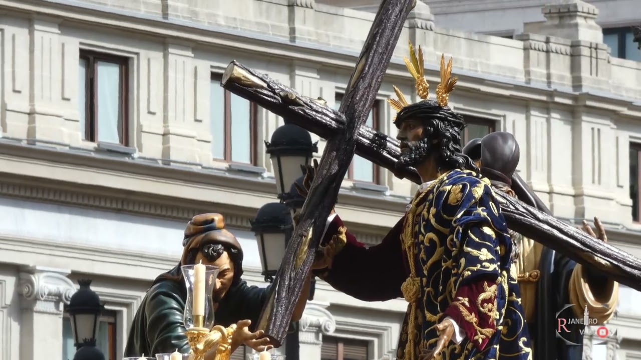 4K | Ntro Padre Jesús de la Victoria | Plaza Nueva | Hermandad de la Paz | Domingo de Ramos 2025
