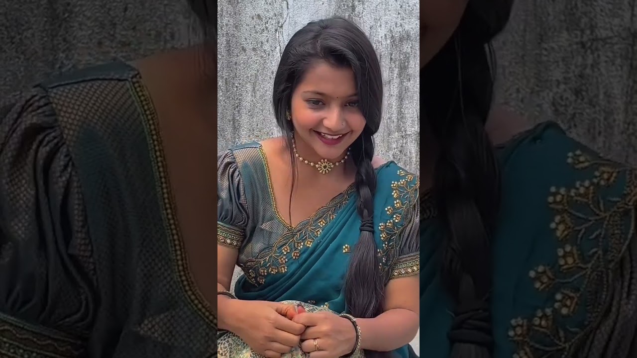 Muddu sose serial actress new reel #colorskannada #cutiepie #halfsaree #blue #reels #muddusose #gold