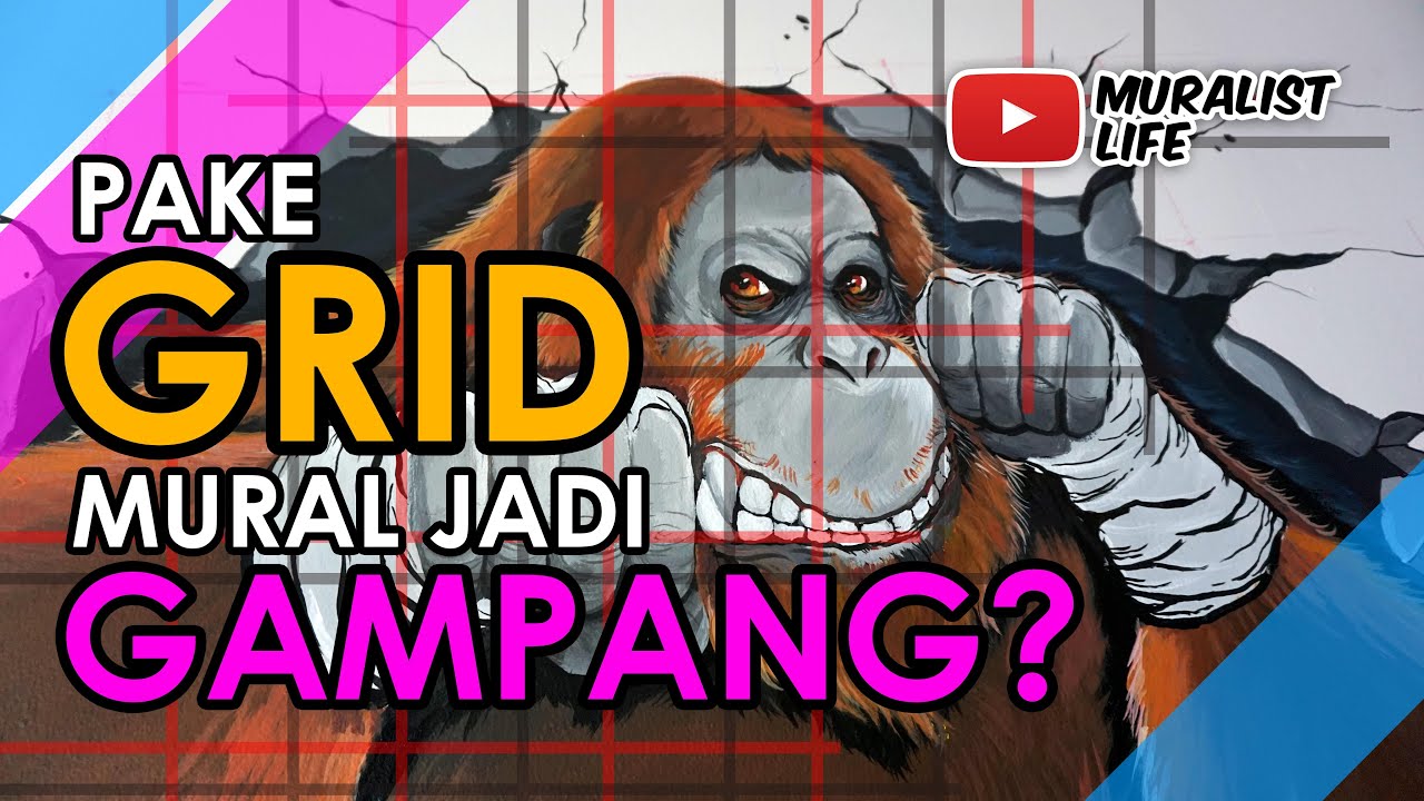 CARA MENGGUNAKAN GRID PADA MURAL