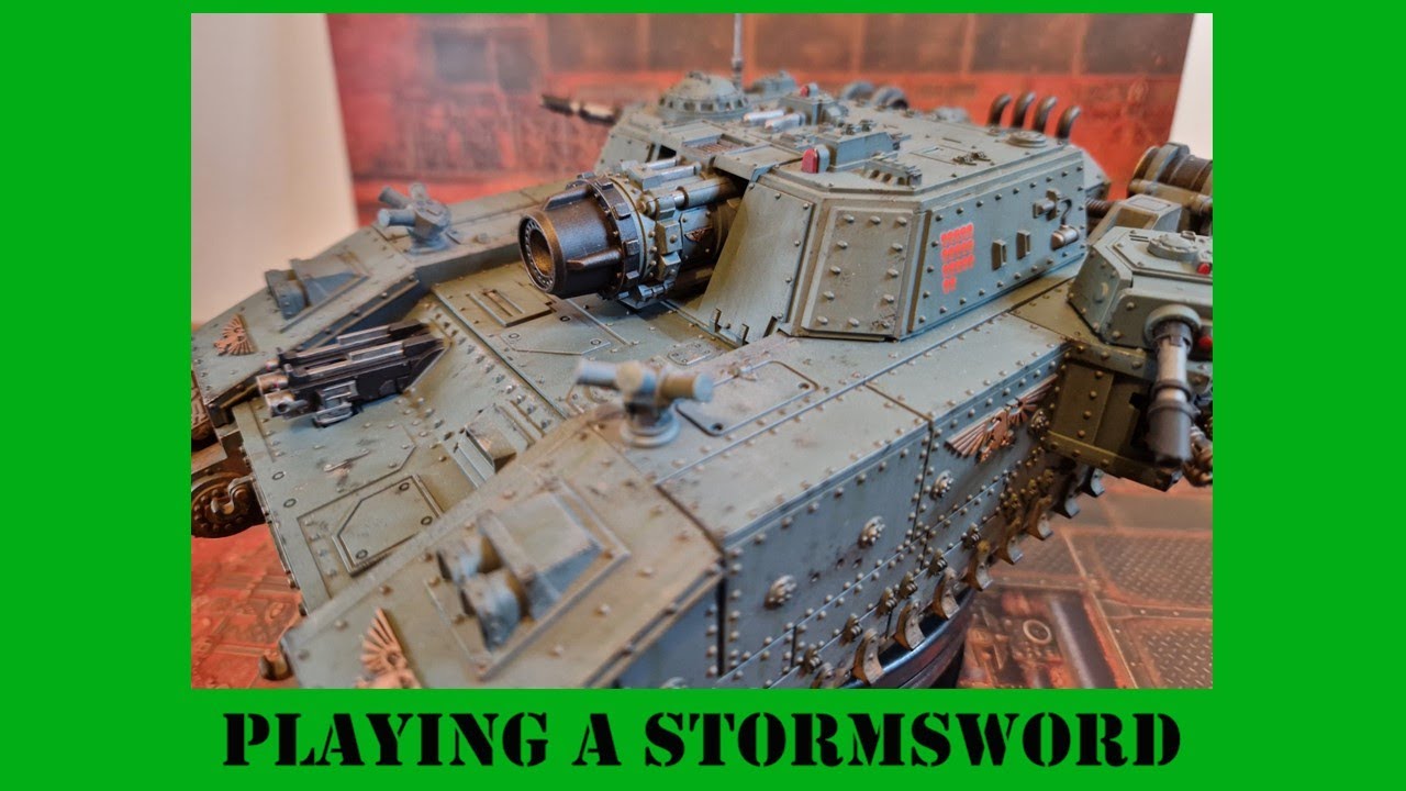 Подходит ли Stormsword для Астра Милитарум? | Тактика 10-го издания | Warhammer 40,000