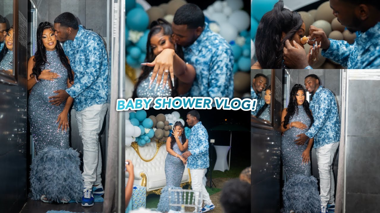 BABY SHOWER VLOG! *HE PROPOSED!!!🥺*