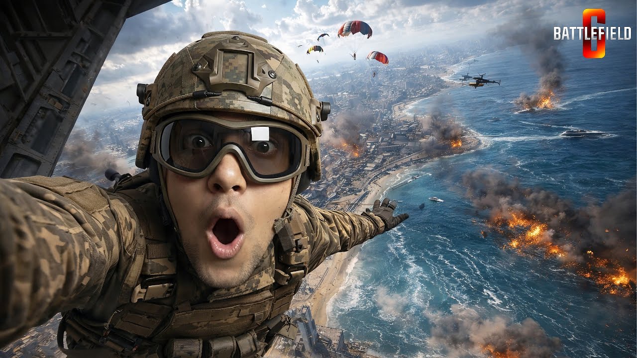 Welcome To Ultra Realistic Action - Battlefield 6 Gameplay 🔥 #battlefield6 #dattraxgaming #trending 