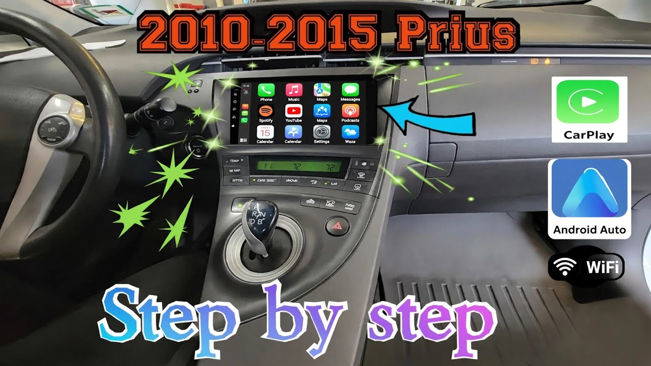 2010 Prius How to remove radio Install 10