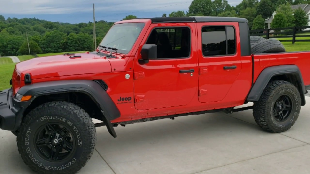 Подойдут ли 35-е диски к стандартному Jeep Gladiator Sport?