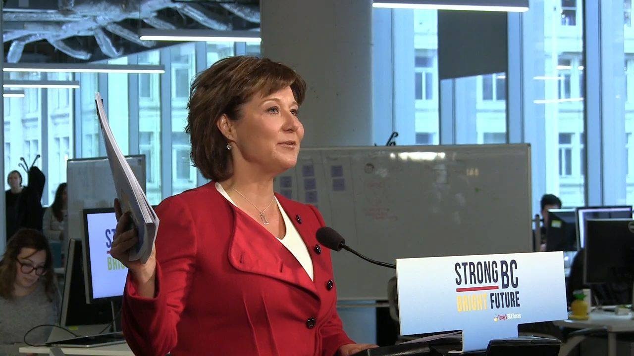 B.C. Liberals promise tax cuts in election campaign platform