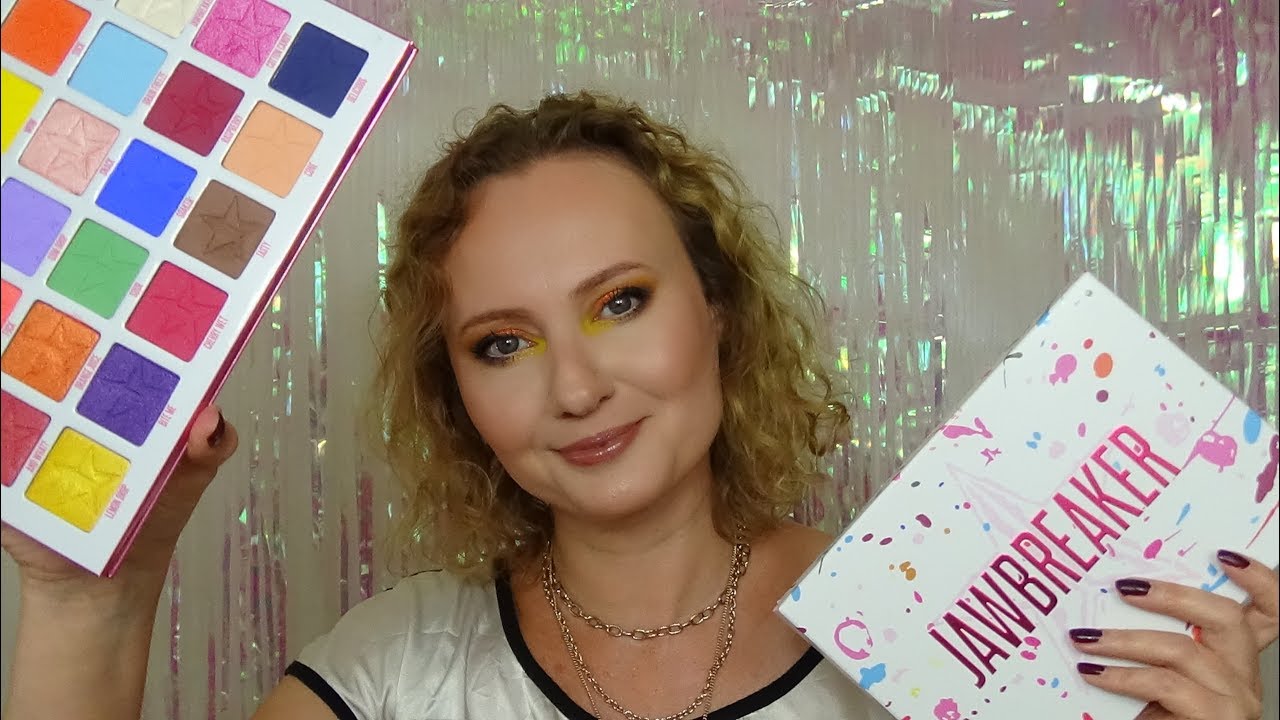 ★1 paleta 3 makijaże★ Jeffree Star ★JAWBREAKER★Swatche★