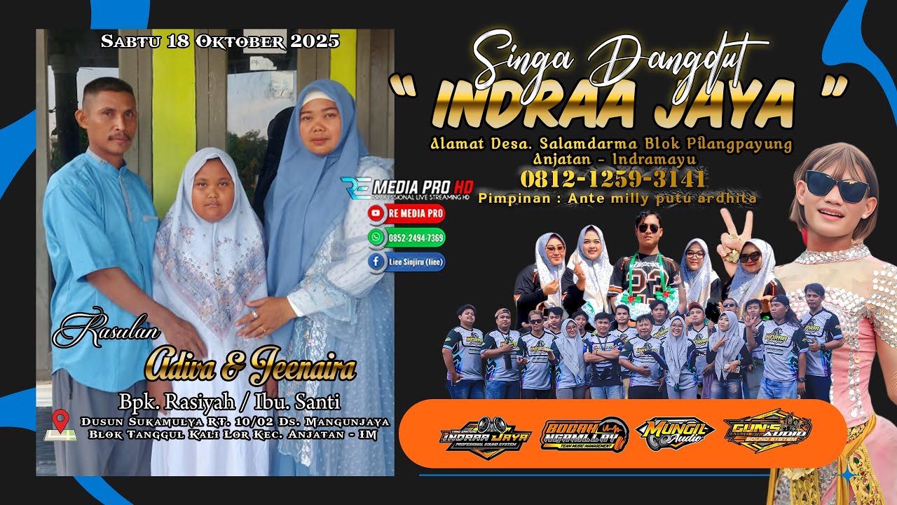 LIVE PAGI YANG GANTENG "INDRAA JAYA" | MANGGUNJAYA - SUKAMULYA ANJATAN | SABTU 18/10/2025