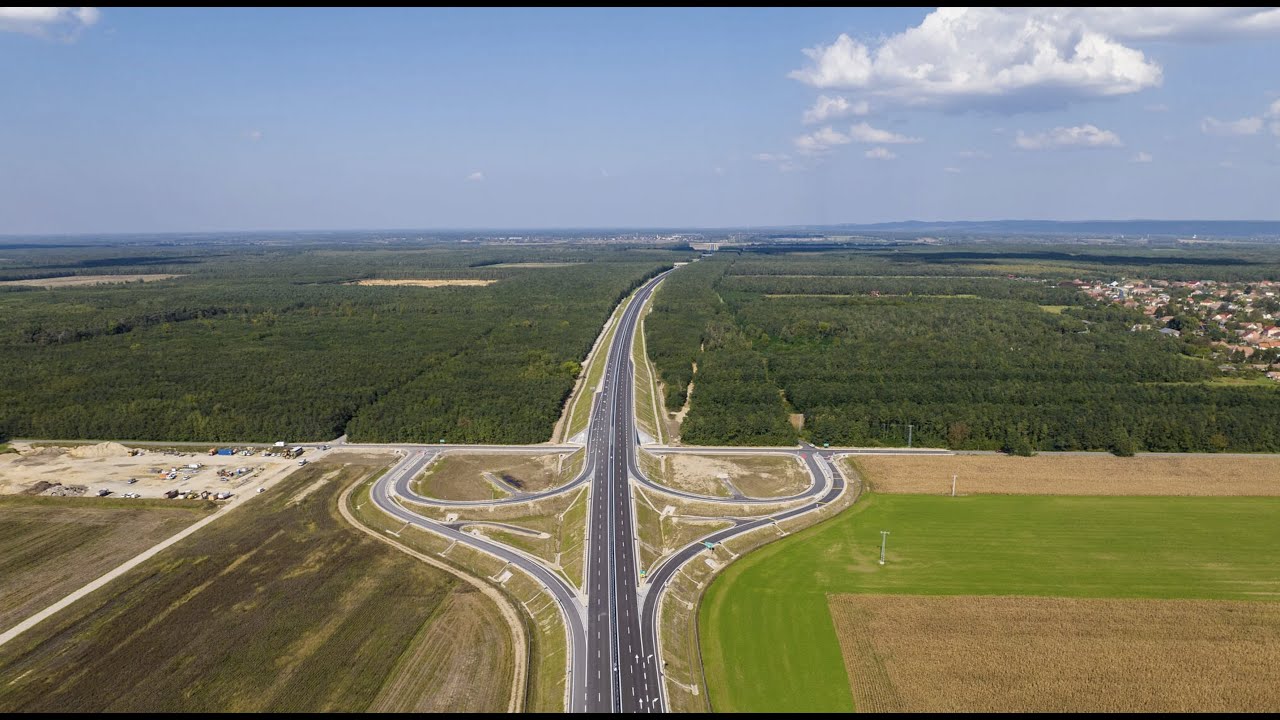 Pápa ➽ Győr 2x2 sáv 83-as főút 1 héttel átadás után
