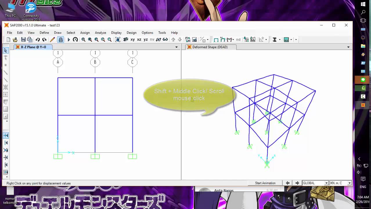 SAP2000 Design Steel / Check Structures