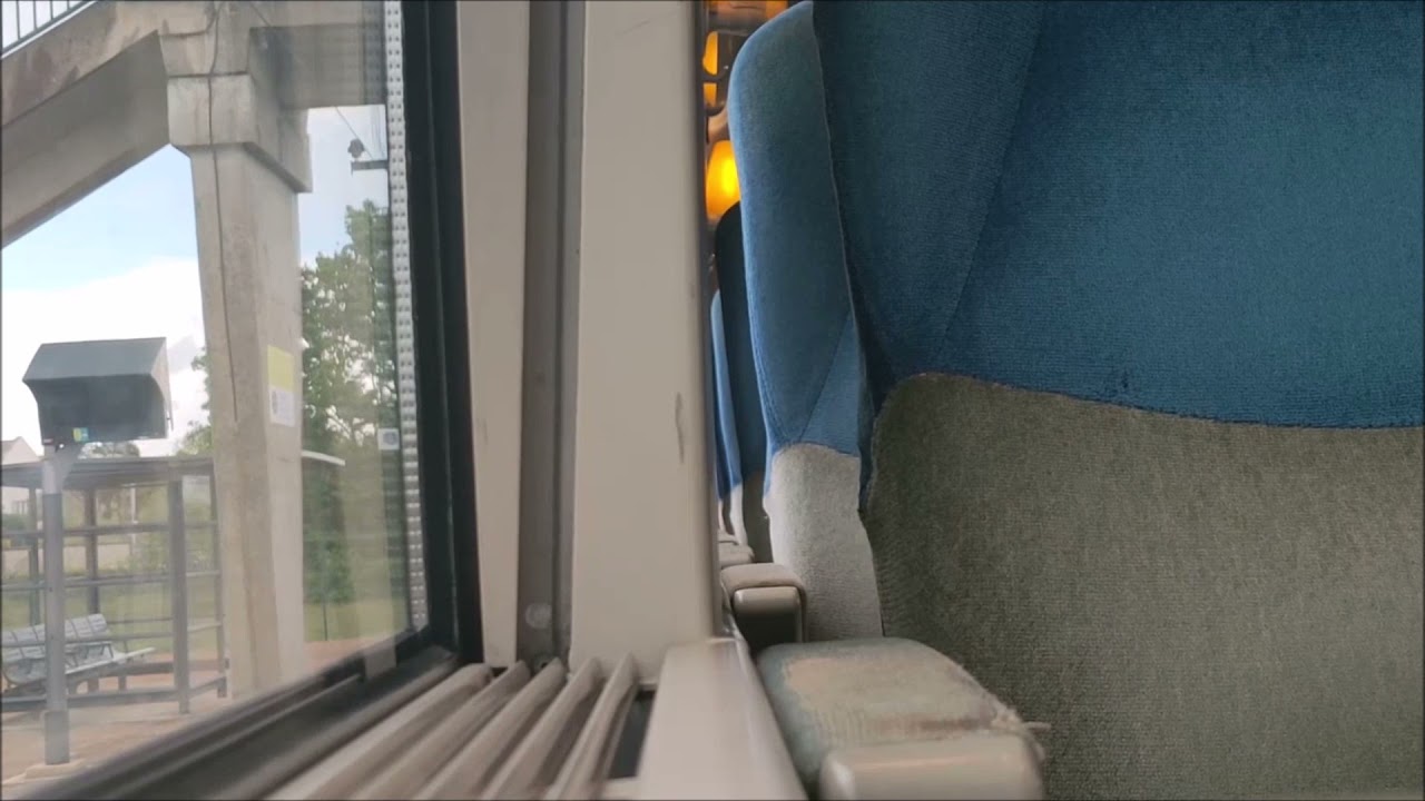 Trajet entre Noyen et Le Mans, à bord de l'Alstom Z21500 n°21565-66 - TER Pays de la Loire.